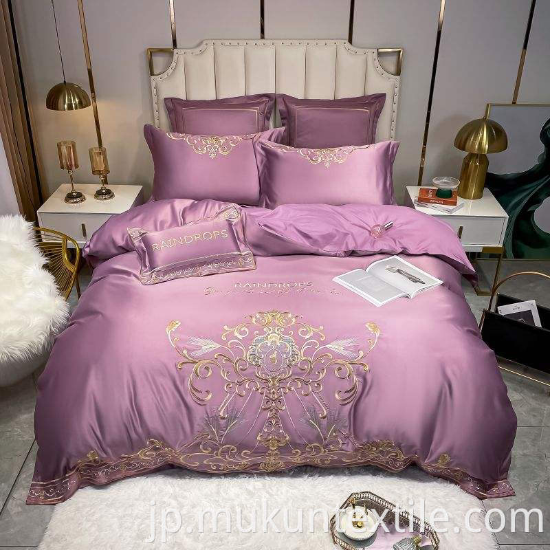  Cotton Embroidery Bedding Set